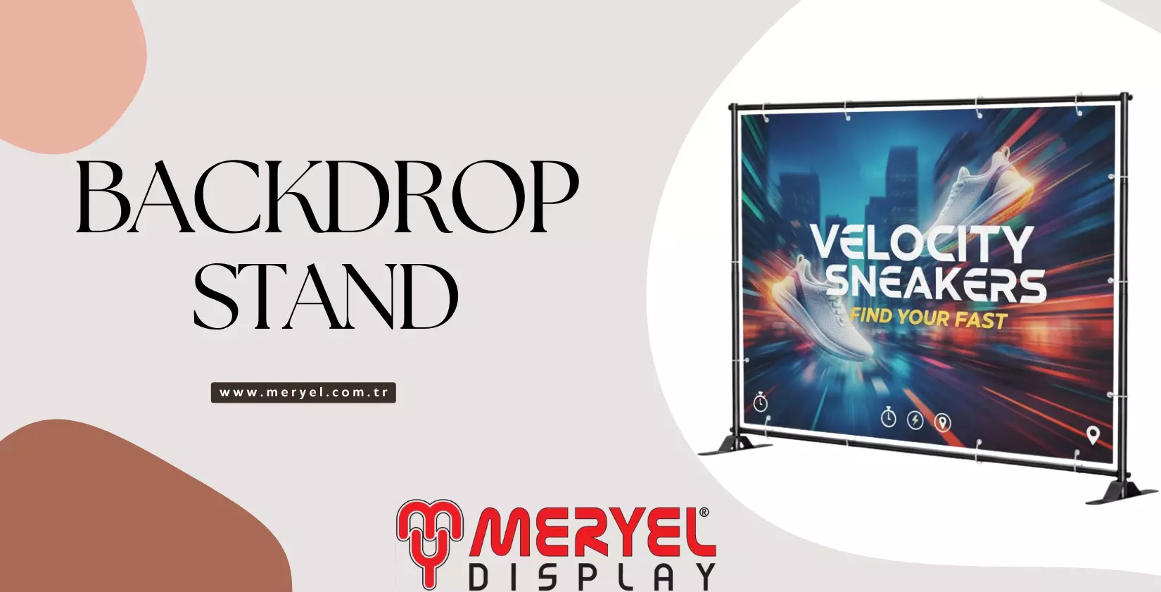 Adalar Backdrop Stand