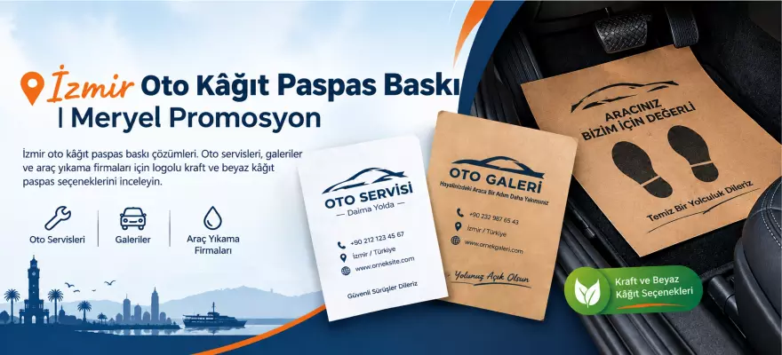 İzmir Oto Kâğıt Paspas